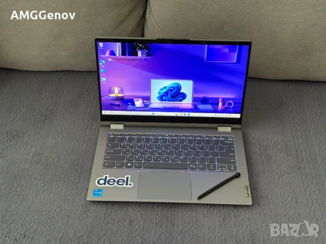 14'FHD IPS Touch 2in1/i5-1335u/Lenovo Thinkbook 14s Yoga/16GB/256GB, снимка 5 - Лаптопи за работа - 53571294