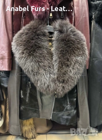 Дамски якета от естествена кожа, снимка 15 - Якета - 53326537