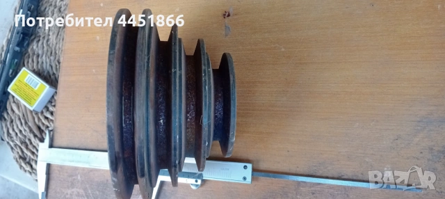 Ремъчна шайба с четири ремъка, снимка 5 - Електродвигатели - 53792209