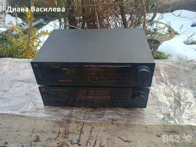 Dual Audiophile Concept CC 5850 RC и Dual CR 5950 RC, снимка 7 - Ресийвъри, усилватели, смесителни пултове - 53955504