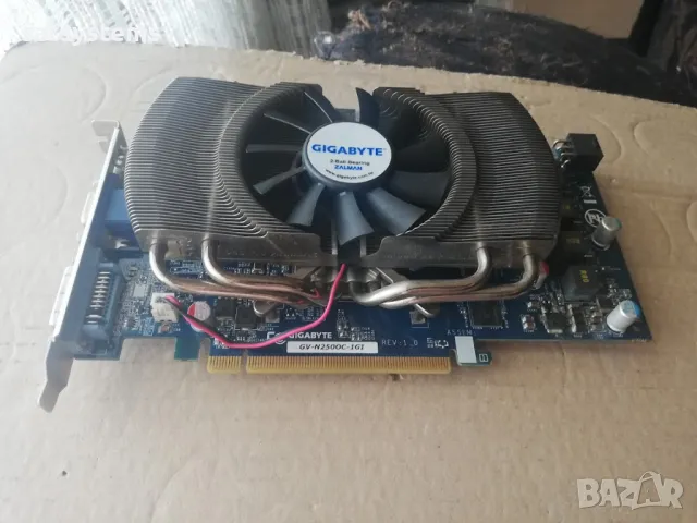 Видео карта NVidia GeForce Gigabyte GTS250 OC 1024MB GDDR3 256bit PCI-E, снимка 5 - Видеокарти - 46946886