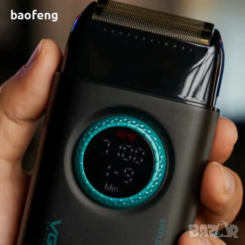 Нов 32 части VGR Stepless 4 в 1 за барбер / фризьори Професионален комплект машинки за подстригване , снимка 10 - Фризьорски принадлежности - 53525098