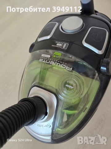 Прахосмукачка Rowenta compacteo ergo cyclonic, снимка 2 - Прахосмукачки - 51691895
