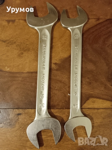 Сет гаечни ключове STAHLWILLE MOTOR 10 /от 32 мм до 18 мм/– 4 бр. , снимка 3 - Ключове - 52262536