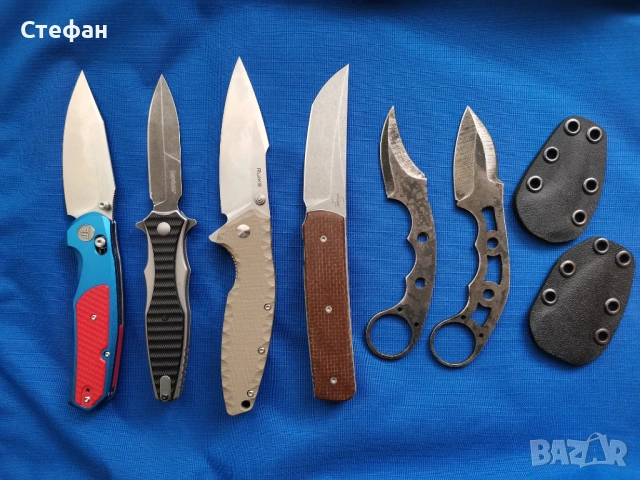 ХИТ ЦЕНА Карамбит ръчна изработка Working blades, снимка 2 - Ножове - 54031649