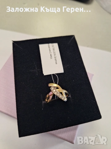 Златен пръстен 2,44гр.14к, снимка 2 - Пръстени - 53765444