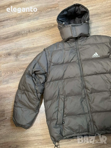 Мъжко зимно пухено яке ADIDAS 2в1 Яке/елече Дебело зимно , XXL размер , снимка 6 - Якета - 53523372