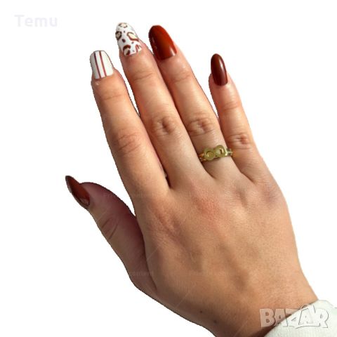 Дамски пръстен от медицинска стомана със символ на безкрайната любов, снимка 2 - Пръстени - 46374200