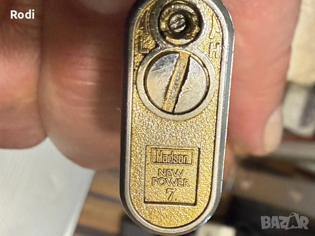 стара японска запалка hadson с батерия, снимка 3 - Запалки - 54268864