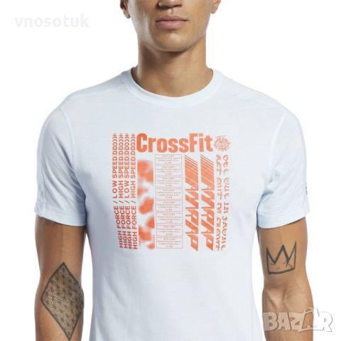 Мъжка тениска Reebok CrossFit -размер XL, снимка 2 - Тениски - 46395702