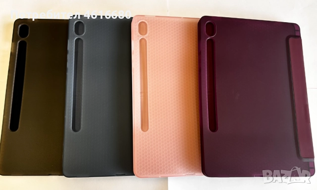 Силиконов калъф за таблет Samsung S9 Fe,S9,S9+,S9 FE+,MEDIAPAD SE 11“,HONOR PAD X9/X8 PRO,Lenovo M8, снимка 2 - Калъфи, кейсове - 52317698