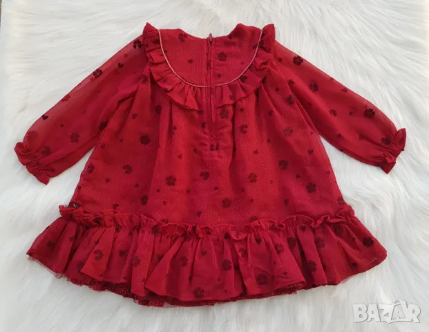 Детска рокля 12-18 месеца / ръст 86см. , снимка 14 - Бебешки рокли - 49647891