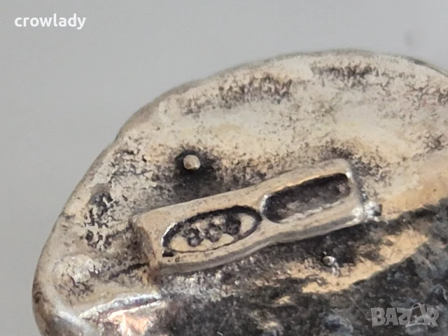 Цвете Красива сребърна роза ръчна авторска изработка 1, снимка 6 - Антикварни и старинни предмети - 51104832