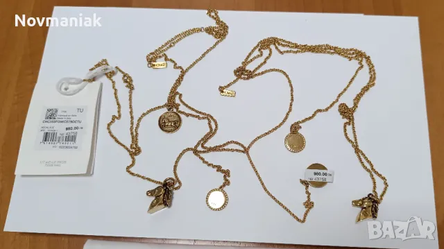 The Chloé Charms necklace-Чисто Ново с Етикет, снимка 11 - Колиета, медальони, синджири - 48498705