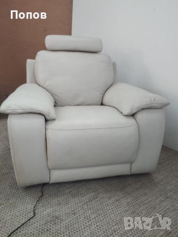 Дизайнерско електрическо релакс кресло, снимка 6 - Дивани и мека мебел - 46419154