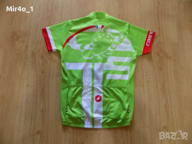 вело джърси castelli тениска екип блуза шосейно колоездене спорт дамско детско оригинално XS, снимка 2 - Спортни екипи - 51741785