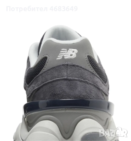 New Balance 9060 Dark Grey, снимка 2 - Спортни обувки - 52802392