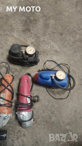 За части: шлайф, компресор 