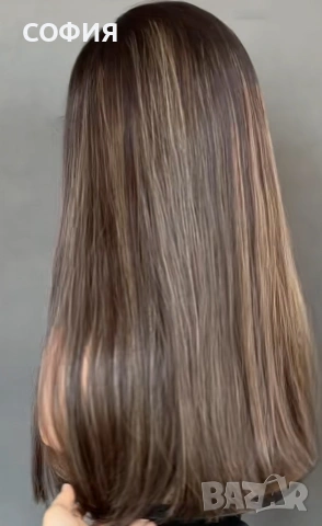 Тупета и Перуки от Естествена коса, снимка 6 - Аксесоари за коса - 39820173