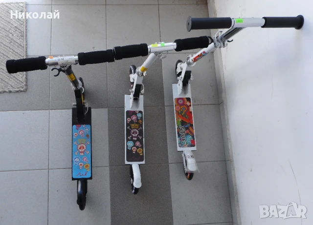 -45% - НОВА Тротинетка STUF Scoop S1000, снимка 3 - Скейтборд, ховърборд, уейвборд - 32446997