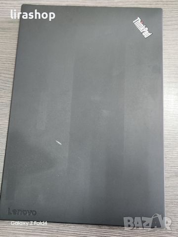 Лаптоп Lenovo ThinkPad T470 14" IPS FULL HD / Core i5 6300U / 8GB DDR4 / 256 GB M.2 NVMe, снимка 6 - Лаптопи за работа - 45648919