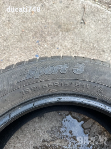 4бр. летни гуми 195/65/15 Cordiant Sport 3, снимка 8 - Гуми и джанти - 52308248