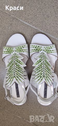 Дамски сандали от естествена кожа , снимка 1 - Сандали - 45947720