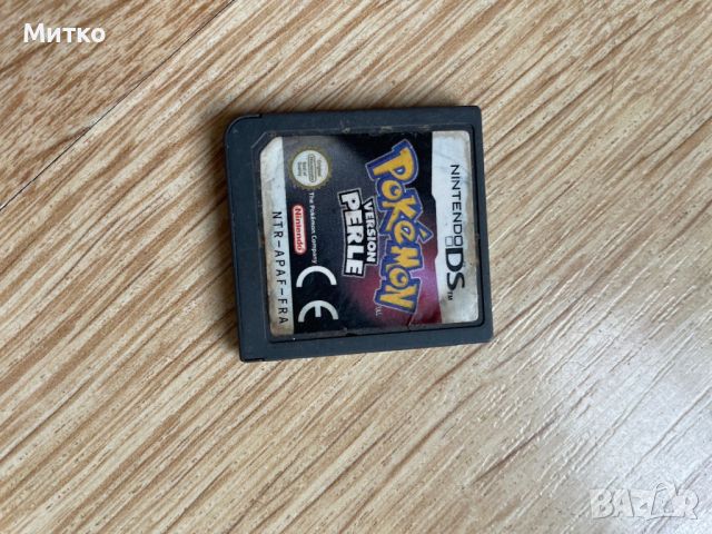 Игра pokemon version perle за nintendo ds, снимка 2 - Други - 45556673