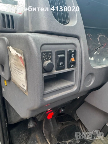 Nissan Capstar 3, 5 тона Самосвал с кран, снимка 7 - Бусове и автобуси - 53087271