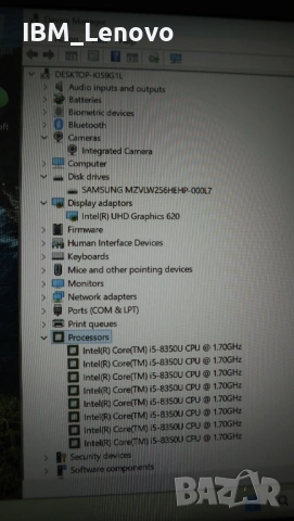 Lenovo X1 Carbon 6 Gen FHD IPS/ i5 8350U / 256GB NVMe /8GB, снимка 7 - Лаптопи за работа - 53738391