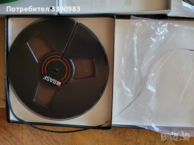 Магнетофонни ролки 18см,AGFA,BASF,MAXELL, снимка 8 - Декове - 52810868