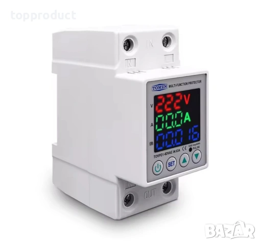 Реле за защита, предпазител от пренапрежение ниско, високо напрежение, свръхток 63А, 80А, снимка 3 - Други - 32559838