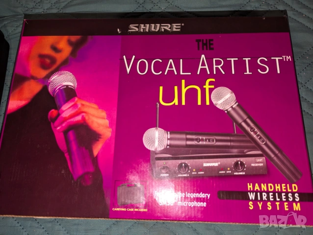 Двойни микрофони Shure headset и брошка без кейса, снимка 14 - Микрофони - 44794922