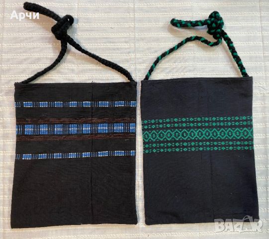 Памучни торбички от ръчно тъкани памучни платове, снимка 10 - Антикварни и старинни предмети - 46453608