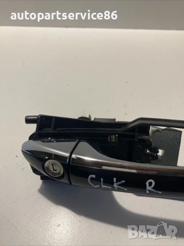 Дръжка за външна страна за предна дясна врата черна хромирана за Mercedes Clk, W209  (2005) , снимка 3 - Части - 54026890