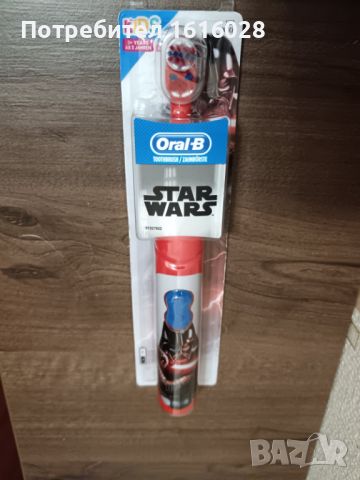 Детска електрическа четка за зъби, Oral-B, Star Wars., снимка 3 - Други - 46331547