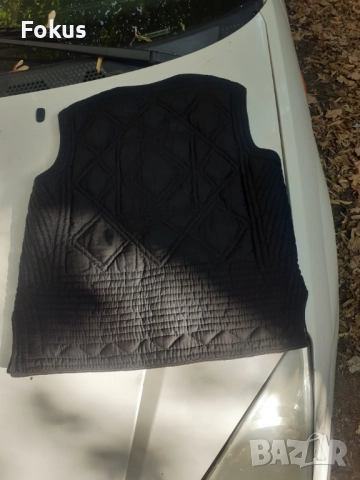 Стара възрожденска дреха елек елече антерия носия - черно, снимка 3 - Антикварни и старинни предмети - 51596786