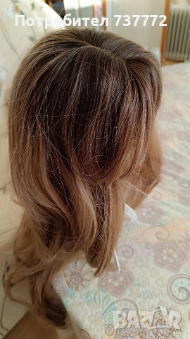Прекрасна омбре перука , снимка 2 - Аксесоари за коса - 52802887
