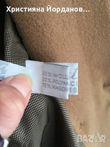 Вълнено палто, тип сако 42(Л/ХЛ), снимка 9 - Палта, манта - 53115436