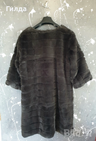 манто естествен косъм лисица Дания М, снимка 2 - Палта, манта - 52803794