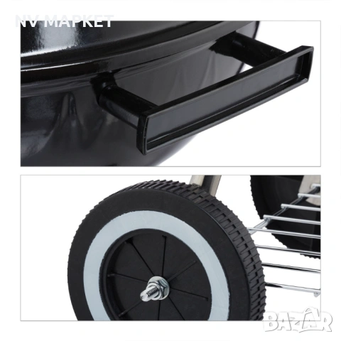 Барбекю Kugel Grill,Размери: 49 х 71 х 43.5 см;, снимка 4 - Барбекюта - 53838060