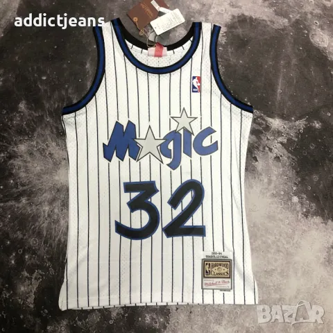 Мъжки потник Mitchell&Ness Shaquille O'neal Orlando Magic season 1993-94 размер XL, снимка 3 - Спортни дрехи, екипи - 49174848