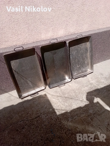 Тава хром Силистра от соца , снимка 2 - Съдове за готвене - 54227171