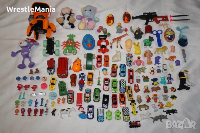 Голям Лот от Фигурки Направени За Kinder и други 1.6кг