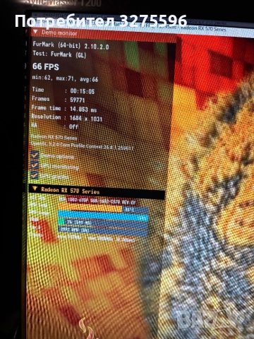 Видеокарта xfx rx570 8 gb, снимка 3 - Видеокарти - 52847524