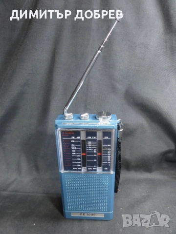 СТАР РЕТРО ТРАНЗИСТОР CB-TV/FM-AIR/WB/PB РАДИО ALBRECHT ELECTRONIC CC2000, снимка 2 - Радиокасетофони, транзистори - 52669231