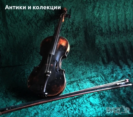 Стара цигулка от 1809г, снимка 7 - Антикварни и старинни предмети - 51261990