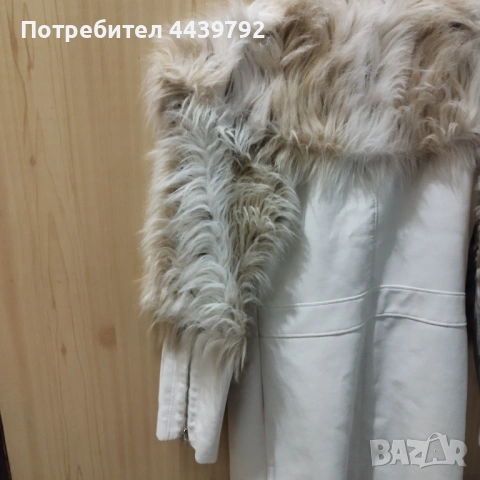 Красиво кожено дамско кожухче,много запазено., снимка 3 - Якета - 53368493