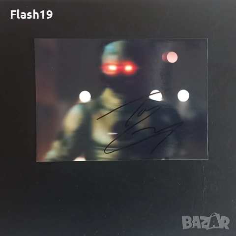 ⚡️ Личен автограф Том Кавана (Tom Cavanagh) - Reverse-Flash ⚡️