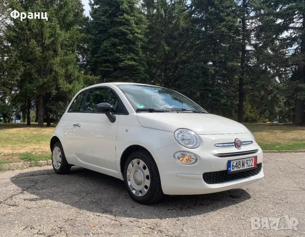 Fiat 500 Hybrid 60 хил. км. Сервизна книжка, снимка 1 - Автомобили и джипове - 47130935